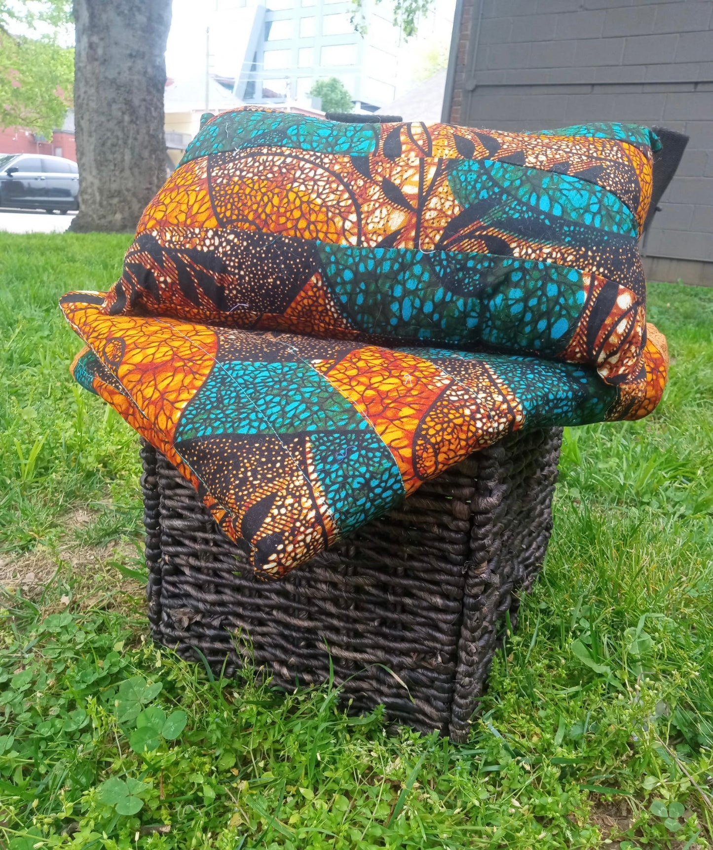 “Rooted in Warmth” Quilted Throw & Pillow Set